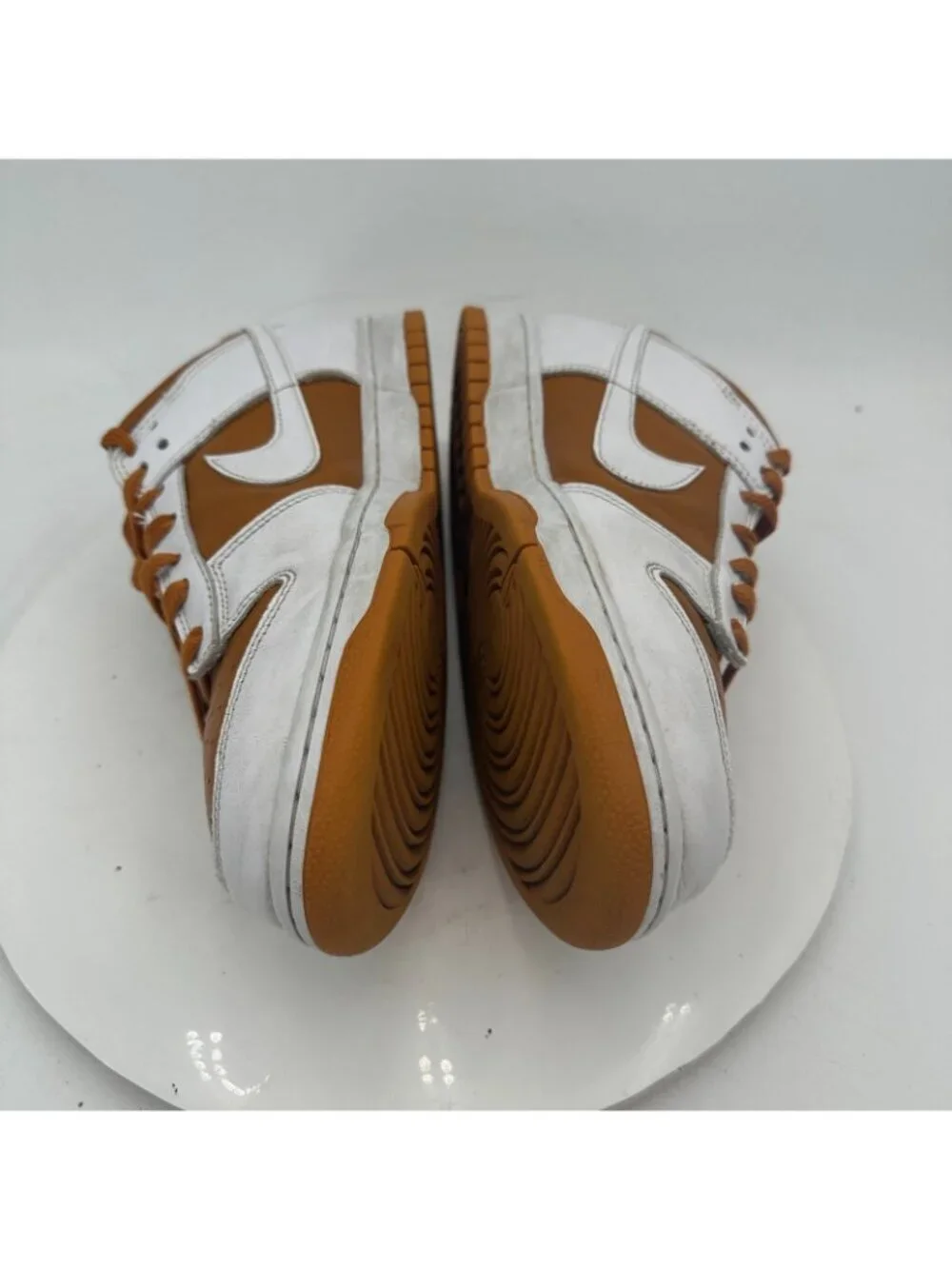 Nike Dunk Low CO.JP Reverse Curry Men Size 10 FQ6965-700 Brown White Shoes
